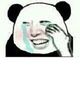 花泽香菜熊猫头微笑流泪
